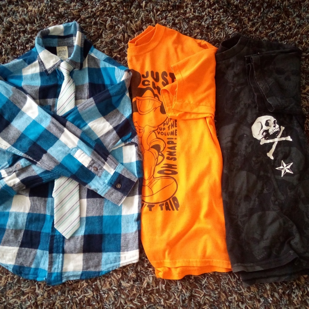 Bundle of boys shirts size 12